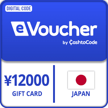 CashtoCode eVoucher Gift Card Japan ¥12000