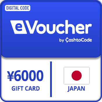 CashtoCode eVoucher Gift Card Japan ¥6000