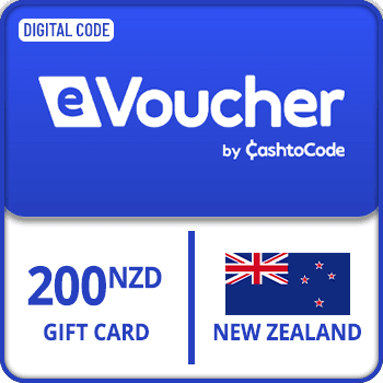 CashtoCode eVoucher Gift Card New Zealand 200 NZD
