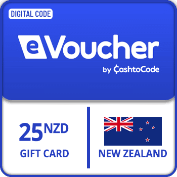 CashtoCode eVoucher Gift Card New Zealand 25 NZD