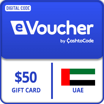 CashtoCode eVoucher Gift Card UAE $50