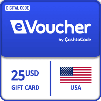 CashtoCode eVoucher Gift Card USA $25