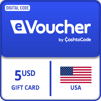 CashtoCode eVoucher Gift Card USA $5