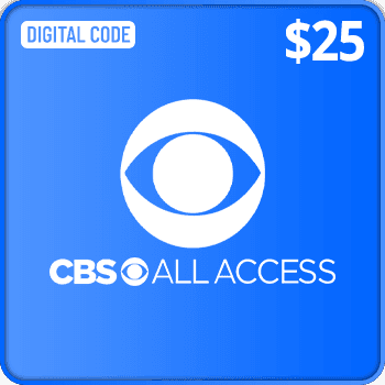 CBS All Access Card $25