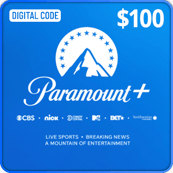 CBSi Paramount Plus Gift Card $100