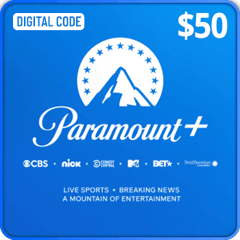 CBSi Paramount Plus Gift Card $50
