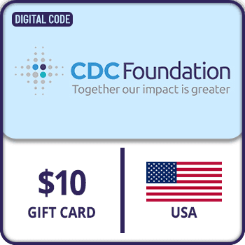 CDC Foundation Gift Card USA 10 USD