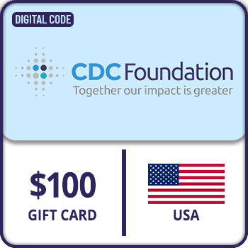 CDC Foundation Gift Card USA 100 USD