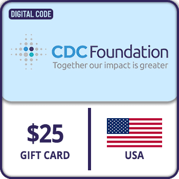 CDC Foundation Gift Card USA 25 USD