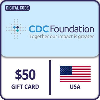 CDC Foundation Gift Card USA 50 USD