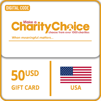 Charity Choice Gift Card USA $50