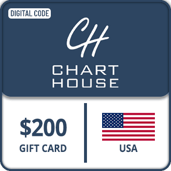 Chart House Restaurant Gift Card USA 200 USD