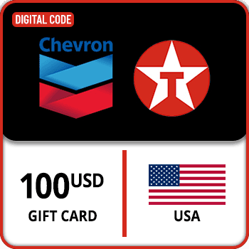 Chevron and Texaco Gift Card USA $100