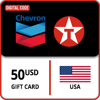 Chevron and Texaco Gift Card USA $50