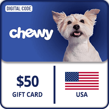 Chewy Gift Card USA 50 USD