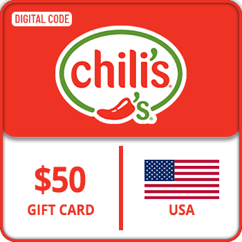 Chilis eGift Voucher Gift Card USA USD 50