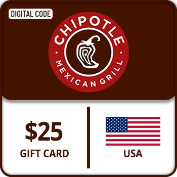 Chipotle eGift Voucher Gift Card USA USD 25