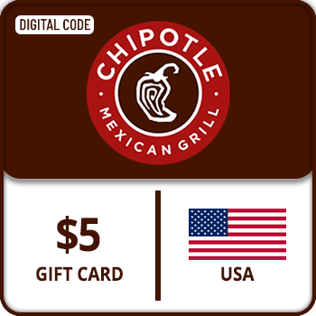 Chipotle eGift Voucher Gift Card USA USD 5