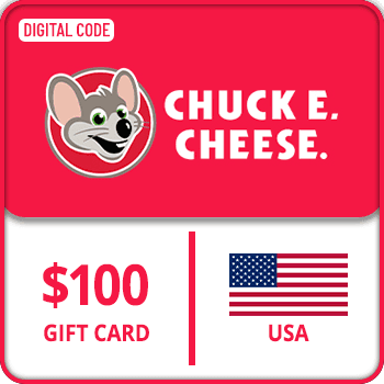Chuck E.Cheeses Gift Card USA USD 100