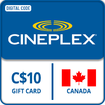 Cineplex Gift Card CANADA 10 CAD
