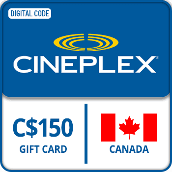 Cineplex Gift Card CANADA 150 CAD