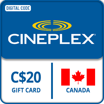 Cineplex Gift Card CANADA 20 CAD