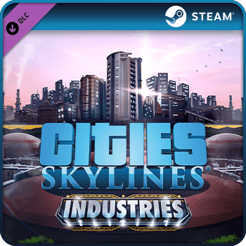 Cities Skylines PC Industries DLC Steam Game Key GLOBAL