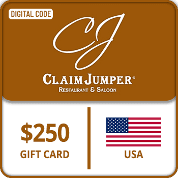 Claim Jumper Restaurant Gift Card USA 250 USD