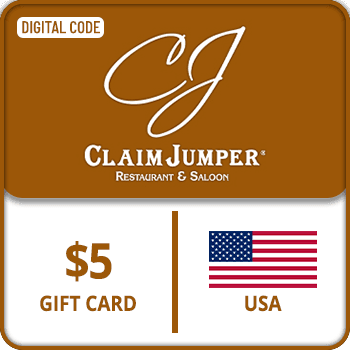 Claim Jumper Restaurant Gift Card USA 5 USD