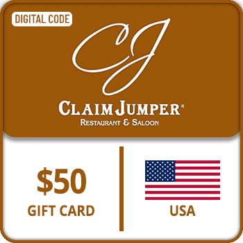 Claim Jumper Restaurant Gift Card USA 50 USD
