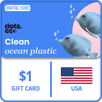 Clean ocean plastic Gift Card USA 1 USD