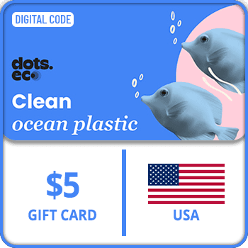 Clean ocean plastic Gift Card USA 5 USD