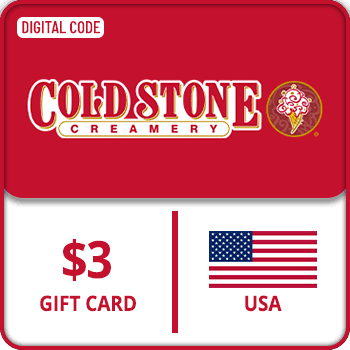 Cold Stone Creamery Gift Card USA USD 3