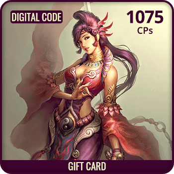 Conquer Online Gift Card 1075 CPs