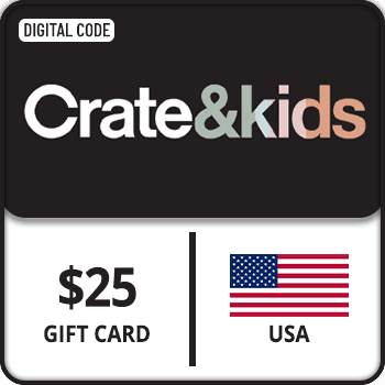Crate & Kids Gift Card USA 25 USD