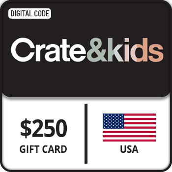 Crate & Kids Gift Card USA 250 USD