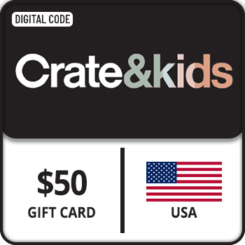 Crate & Kids Gift Card USA 50 USD