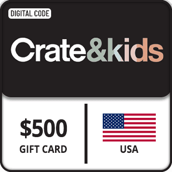 Crate & Kids Gift Card USA 500 USD