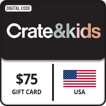 Crate & Kids Gift Card USA 75 USD