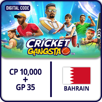Cricket Gangsta CP Gift Card 10,000 + GP 35 (BAH)