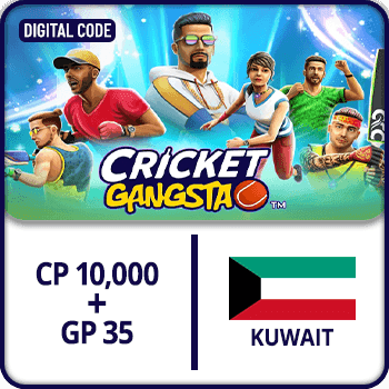 Cricket Gangsta CP Gift Card 10,000 + GP 35 (KWT)