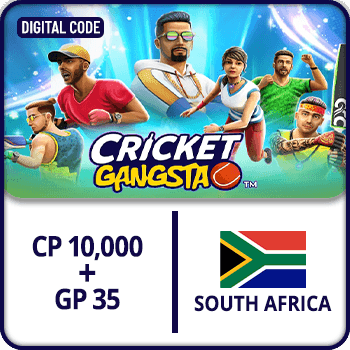 Cricket Gangsta CP Gift Card 10,000 + GP 35 (RSA)