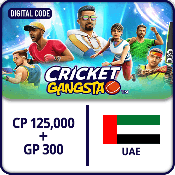 Cricket Gangsta CP Gift Card 125,000 + GP 300 (UAE)