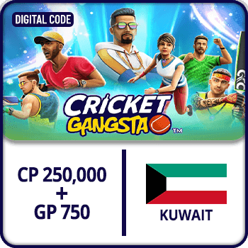 Cricket Gangsta CP Gift Card 250,000 + GP 750 (KWT)