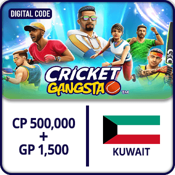 Cricket Gangsta CP Gift Card 500,000 + GP 1500 (KWT)