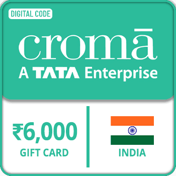 Croma Gift Card INDIA 6000 INR