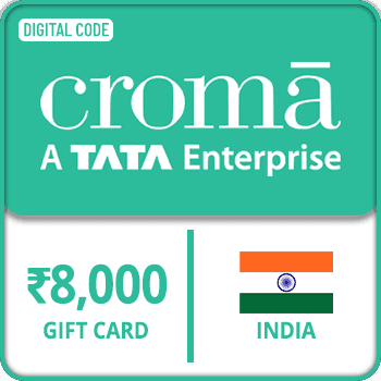 Croma Gift Card INDIA 8000 INR