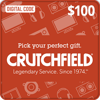 Crutchfield Gift card $100