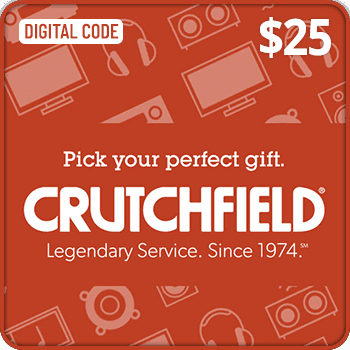 Crutchfield Gift card $25