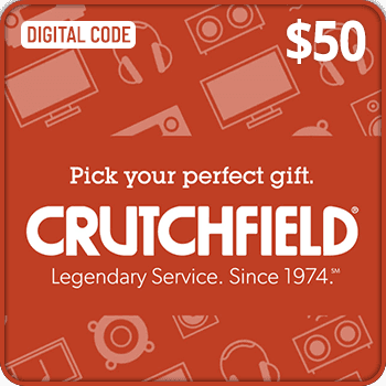 Crutchfield Gift card $50